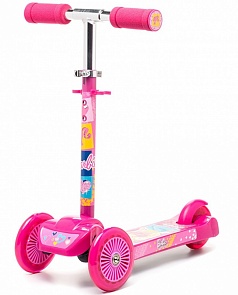 Самокат 3-х колесный Barbie (Shantou, ST-PL004-BARBIEsim)